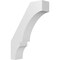 Ekena Millwork 5 1/2-in. W x 20-in. D x 28-in. H Balboa Architectural Grade PVC Knee Brace BRCP055X20X28BOA - alternate 1
